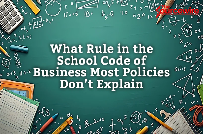 What Rule in the School Code of Business
